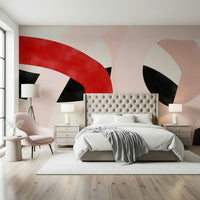 A classic abstract design wallpaper for walls.