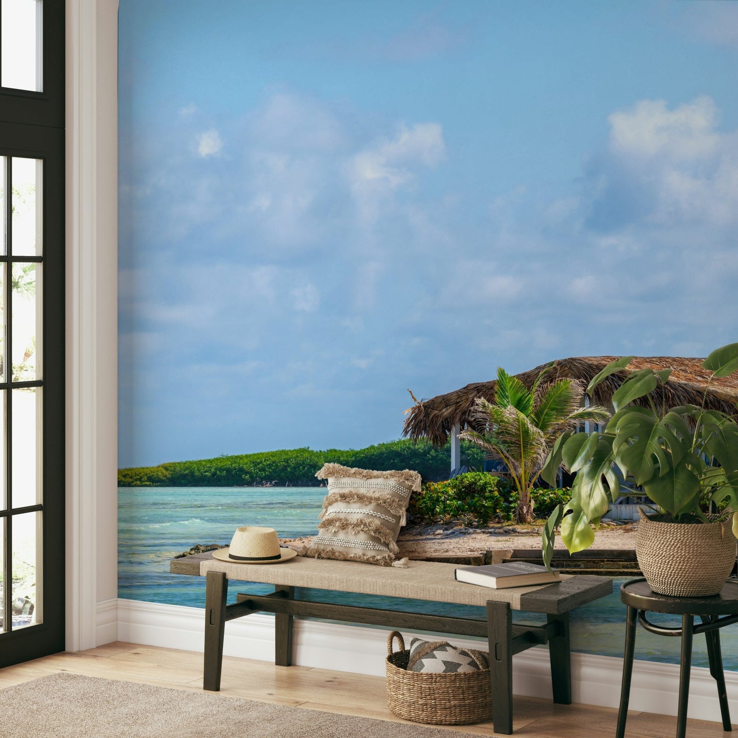 Pristine waters wallcovering

