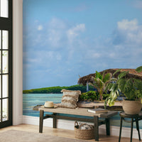 Pristine waters wallcovering
