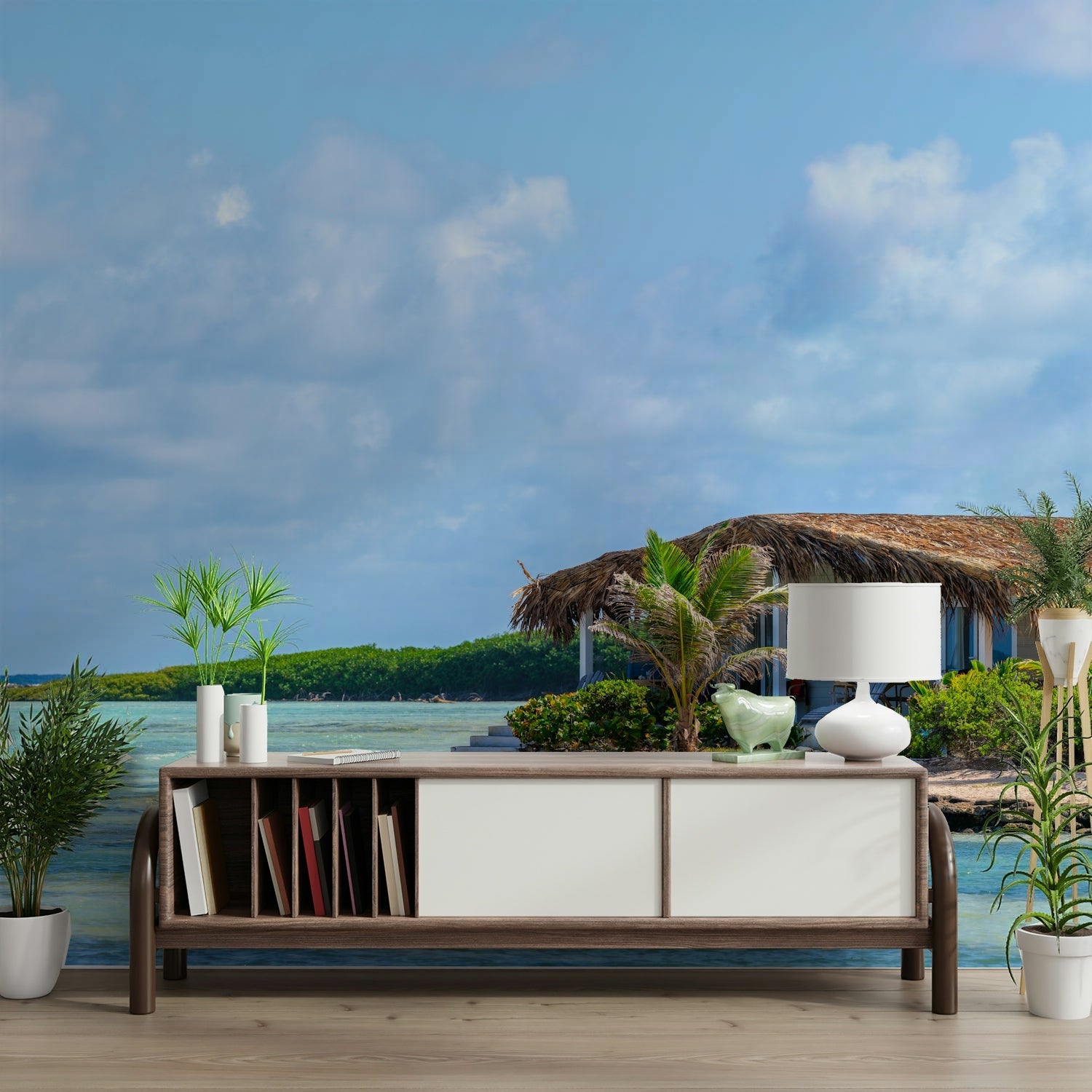 Picture of Bonaire Coast Wall Mural
