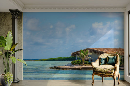 Caribbean coastline wallpaper GD3133
