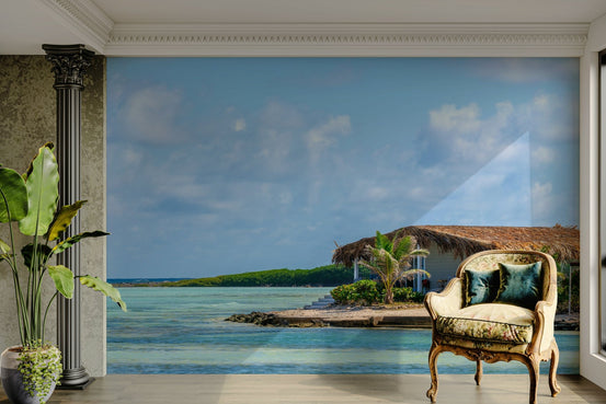 Caribbean coastline wallpaper GD3133
