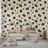 Boo! Halloween Fun Pearl eerie wallpaper for walls