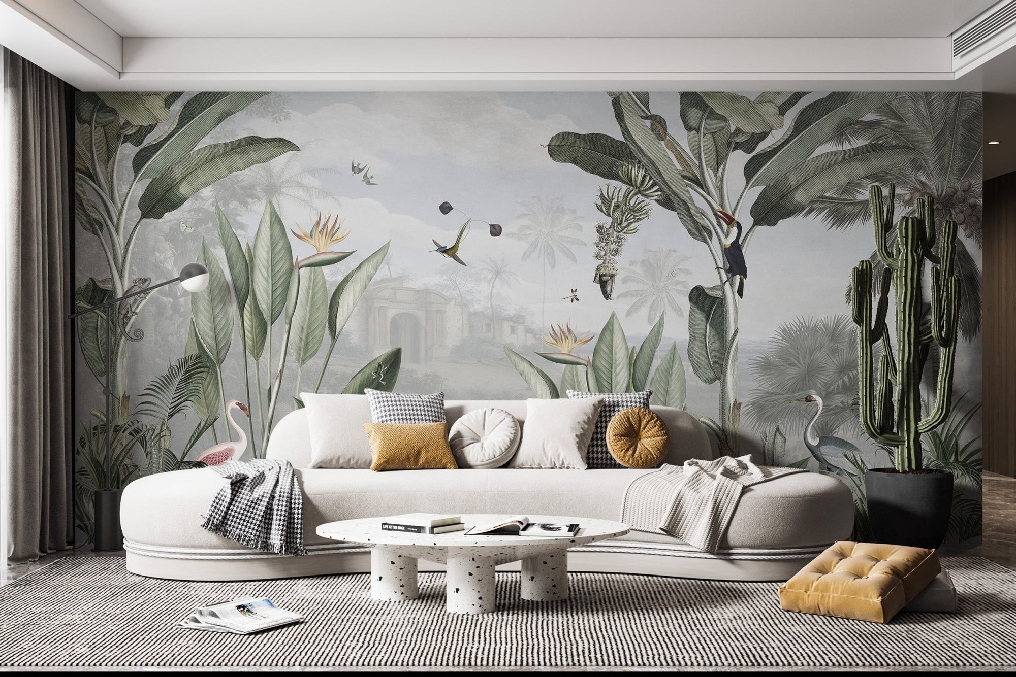 Botanical Beauty Wallpaper For Walls SRED06