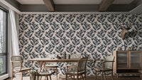 Botanical Charm Modern Wallpaper - Giffywalls