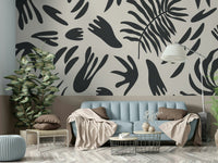 An artistic nature inspired mural for home decor., GD5103