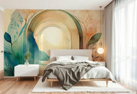 Botanical Dream Arches  Wall Mural