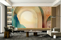 Botanical Dream Arches  Wall Mural