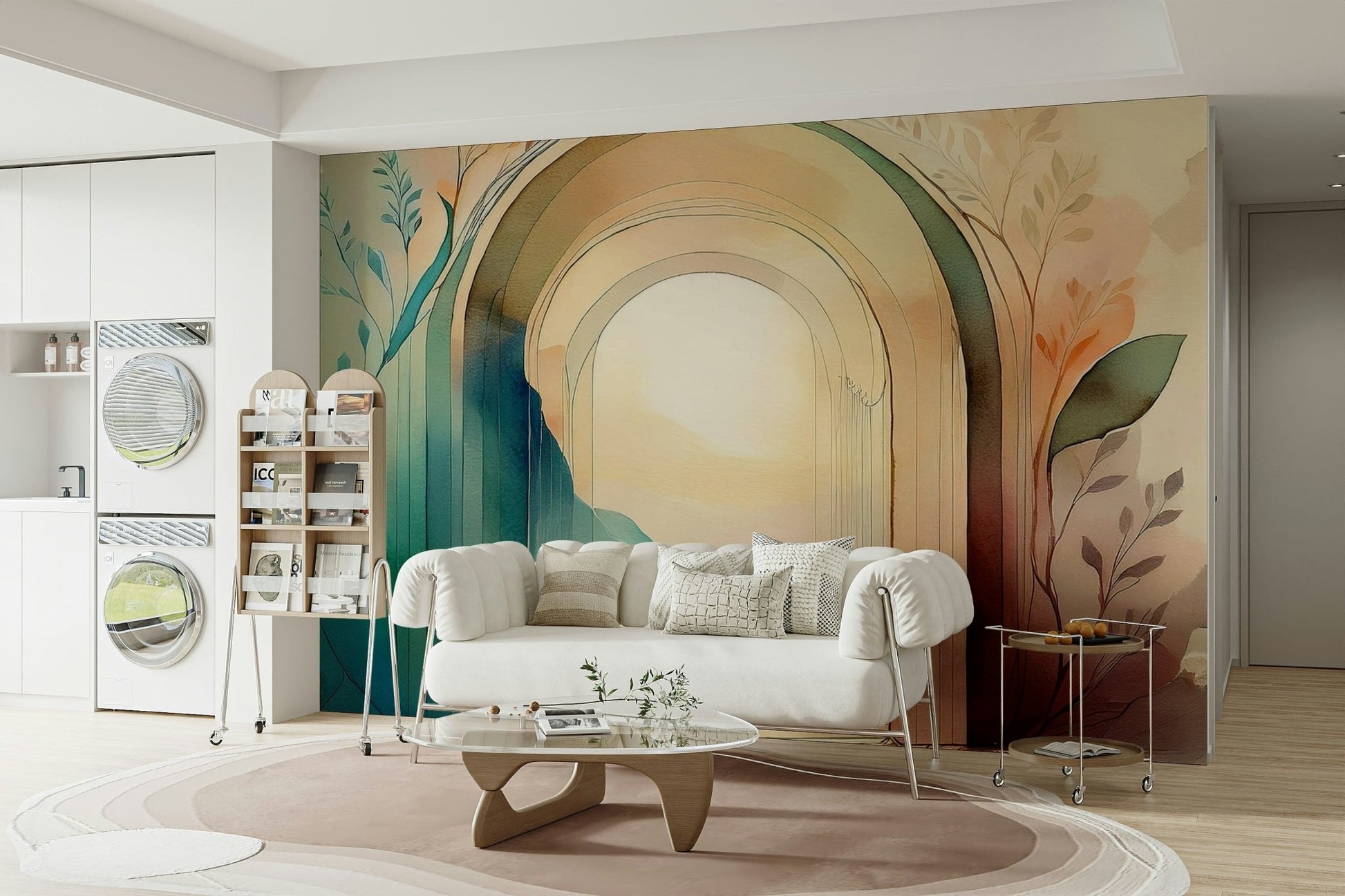 Botanical Dream Arches  Wall Mural