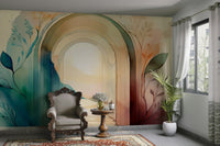 Botanical Dream Arches  Wall Mural