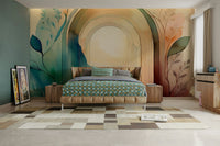 Botanical Dream Arches  Wall Mural