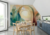 Botanical Dream Arches  Wall Mural