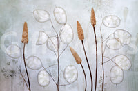 A high-quality serene leaf wall mural for walls., GD5262
