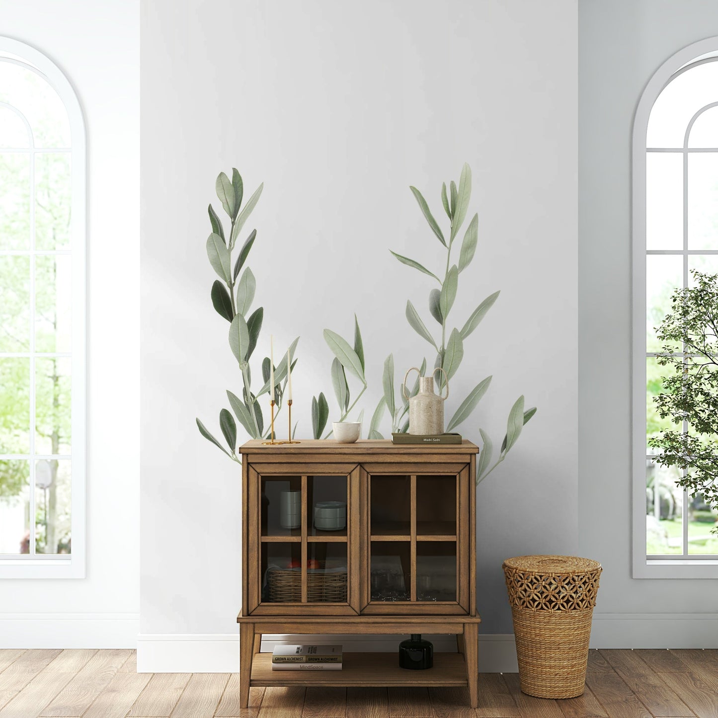 Fresh and lush Botanical III wall mural for walls

