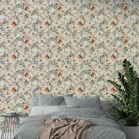 Botanical forest wallpaper print GD787

