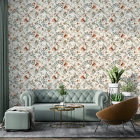 Autumn squirrel wall mural GD787


