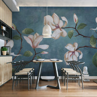 Timeless Magnolia Blossom Flower Wallpaper
