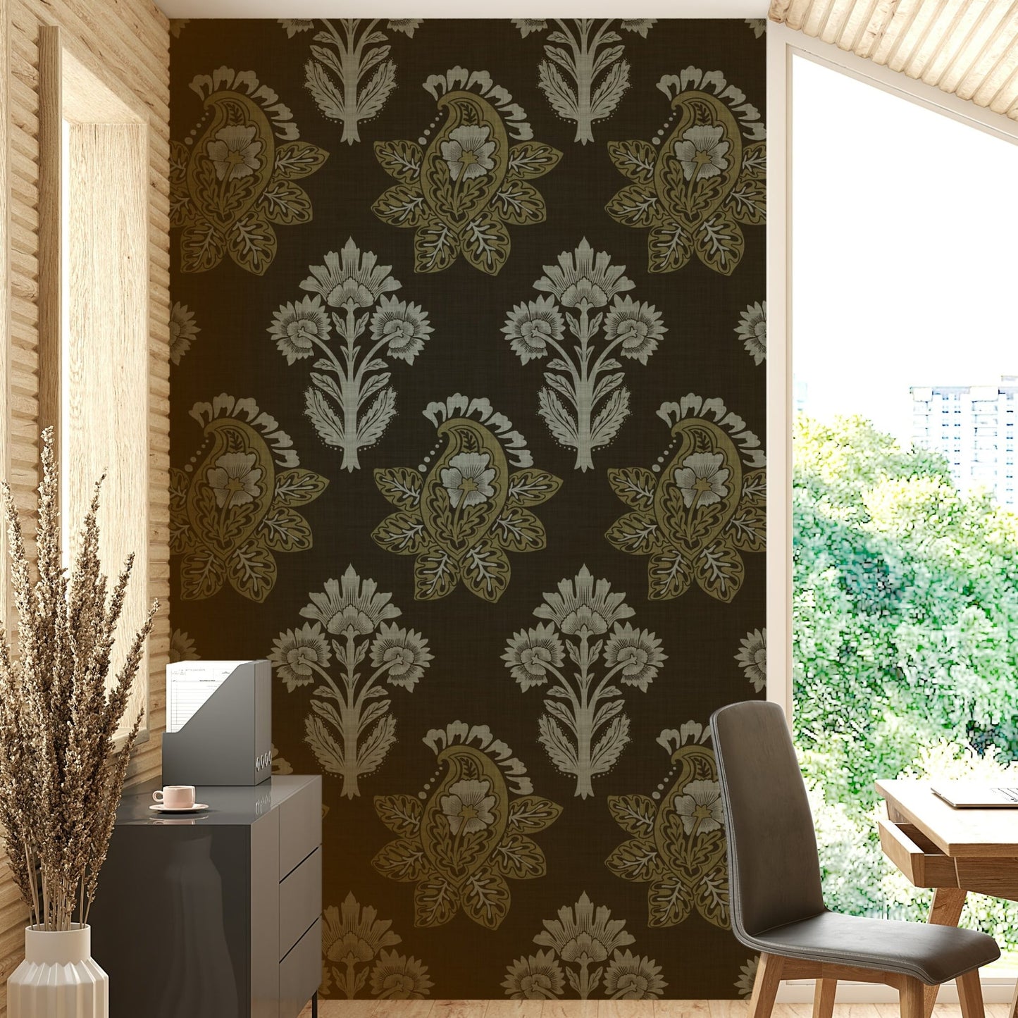 Botanical Nightshade wall mural

