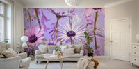 Fresh plant motifs in Botanical Reverie Wall Mural.