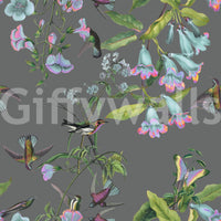 A high-quality serene flower wall mural for walls.

