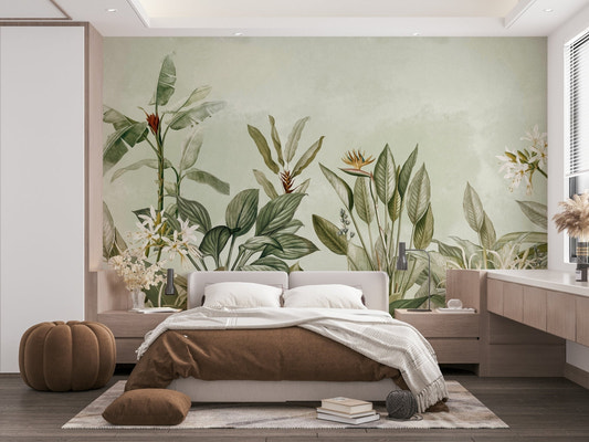 Delicate botanical elements display.

