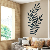 Elegant Botanical Silhouette II Wall Mural Design


