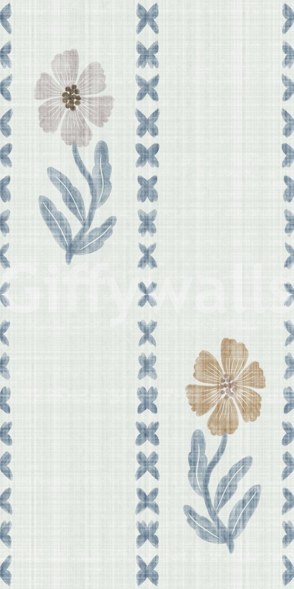 Stylish wallpaper for walls with leafy design

