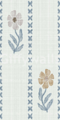 Stylish wallpaper for walls with leafy design

