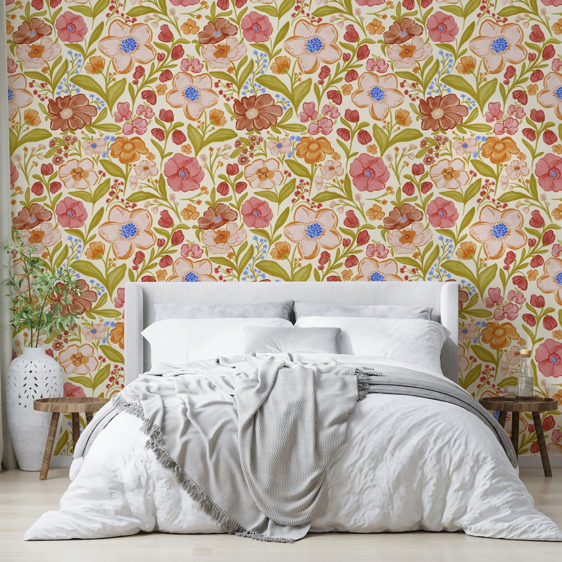 Mural wallpaper with garden feel, GD1010