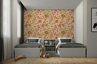 Botanical Watercolor Dreams wall mural, GD1010