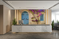 A sample shot of the Bougainvillea Door mural.

