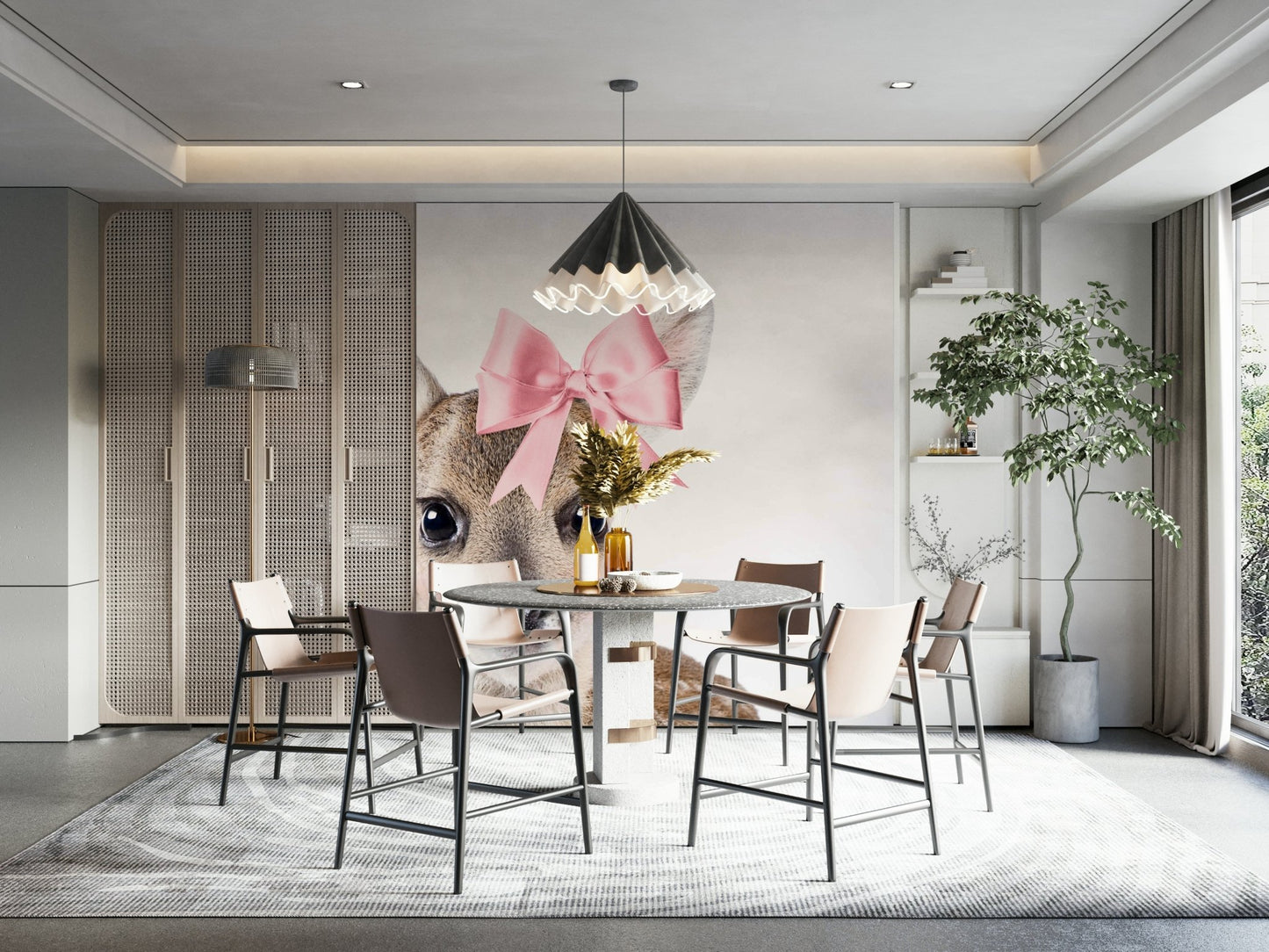 Perfect for modern, rustic, or boho-themed interiors, GD2666