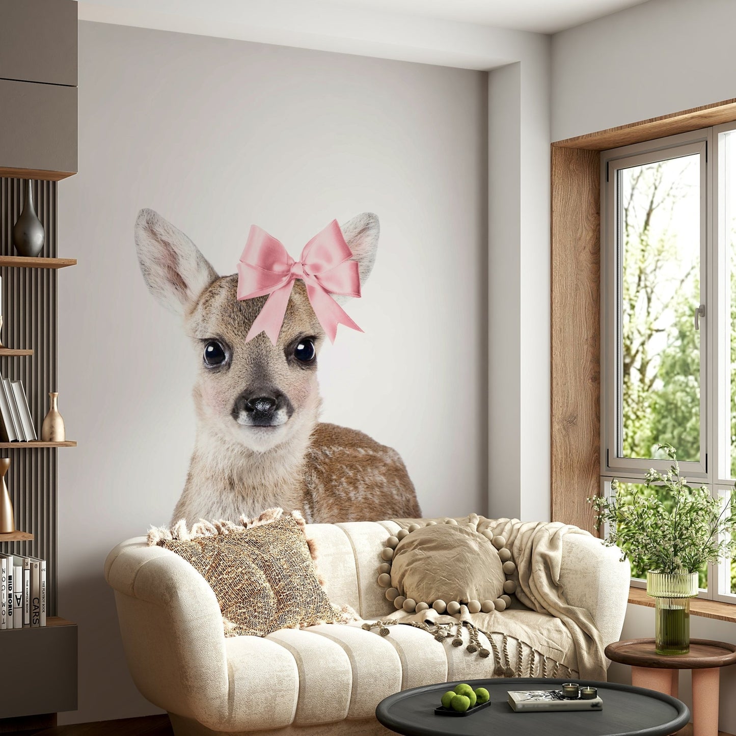 Intricate details and soft tones make this mural captivating, GD2666