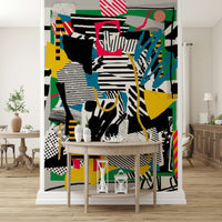 Dynamic BR SOCCER Wall Mural design