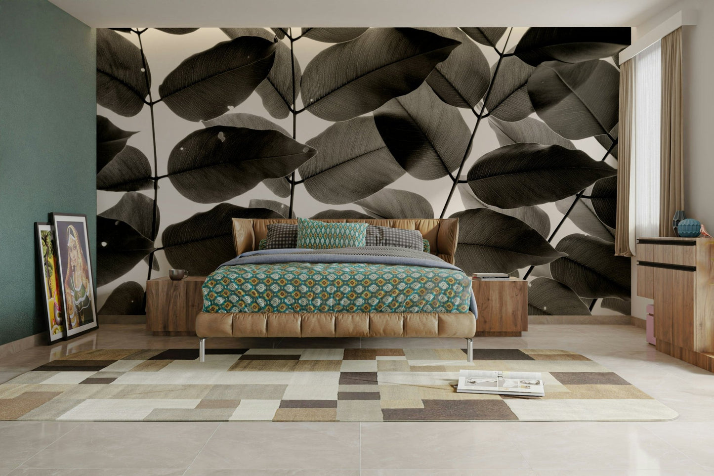 Branches and Leaves I Wall Mural