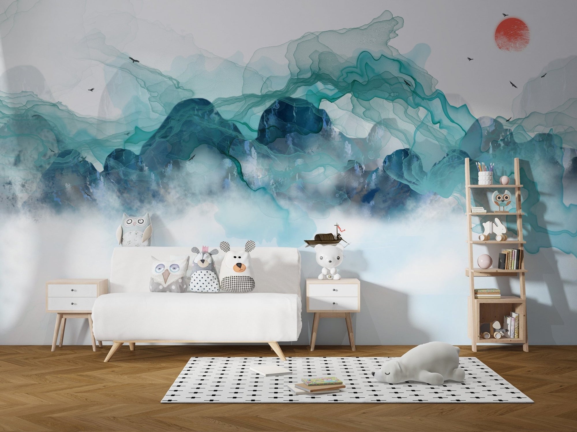 Abstract Landscape Wallpaper B184
