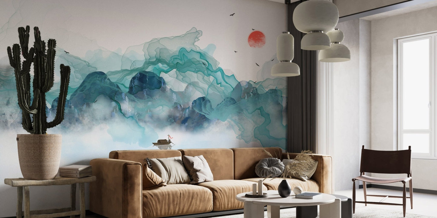 Artistic Mural for Living Room B184