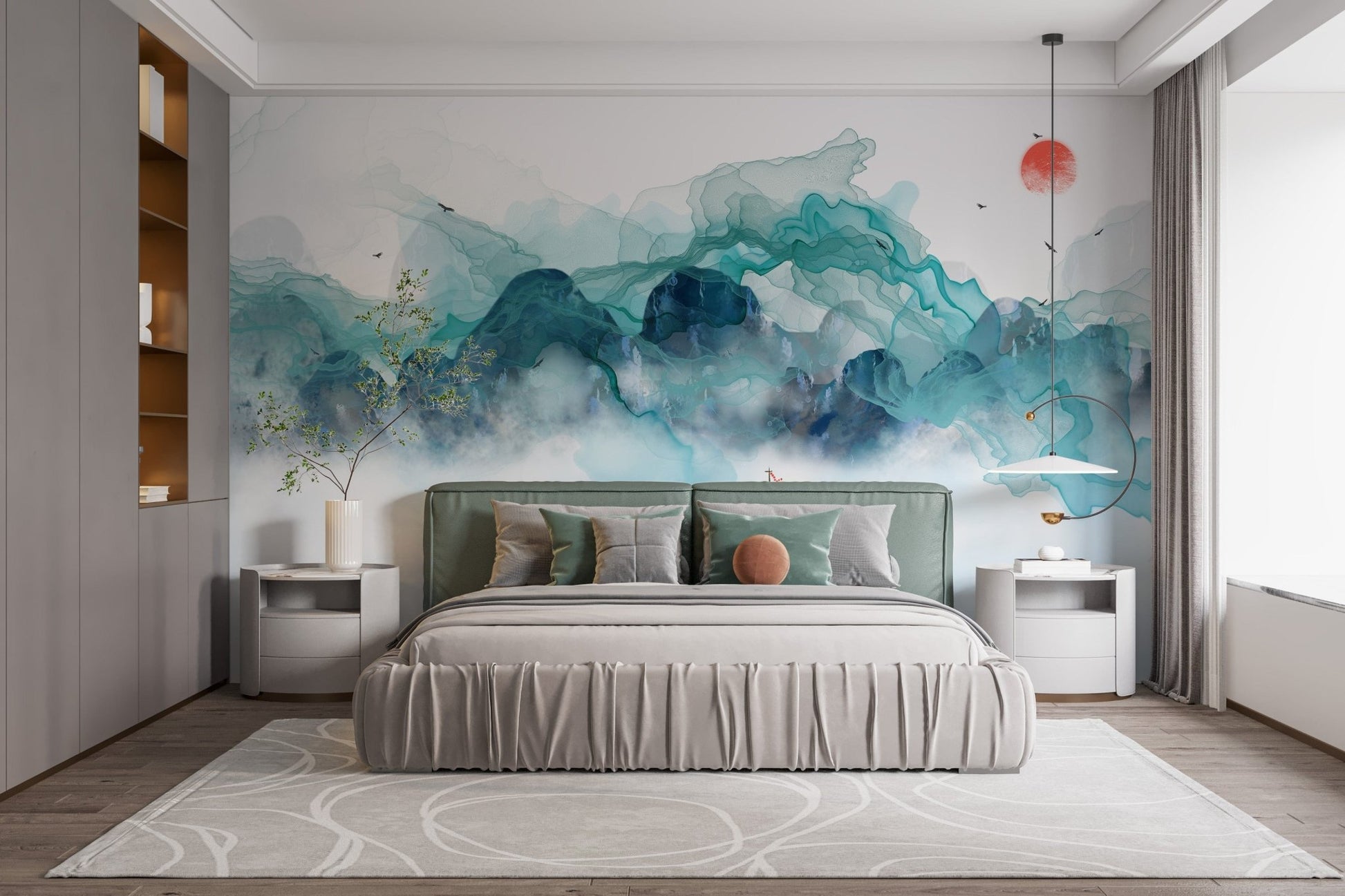 Mountain Wall Mural B184