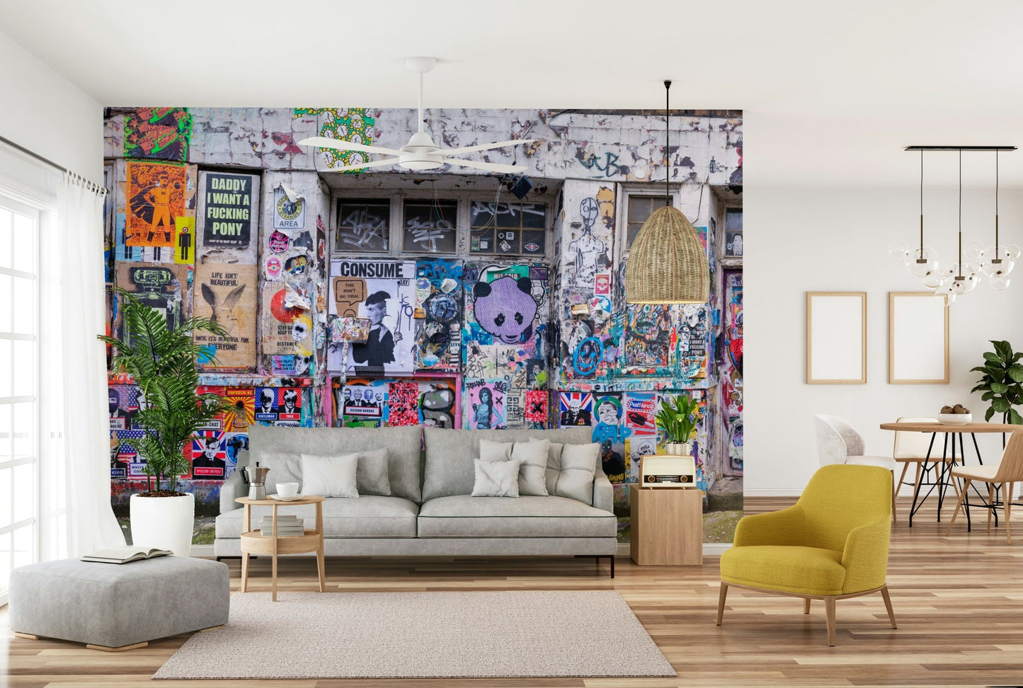 The design gives a feeling of quiet, natural beauty.

