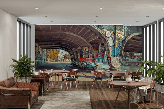 Spanning a picturesque landscape. GD3114


