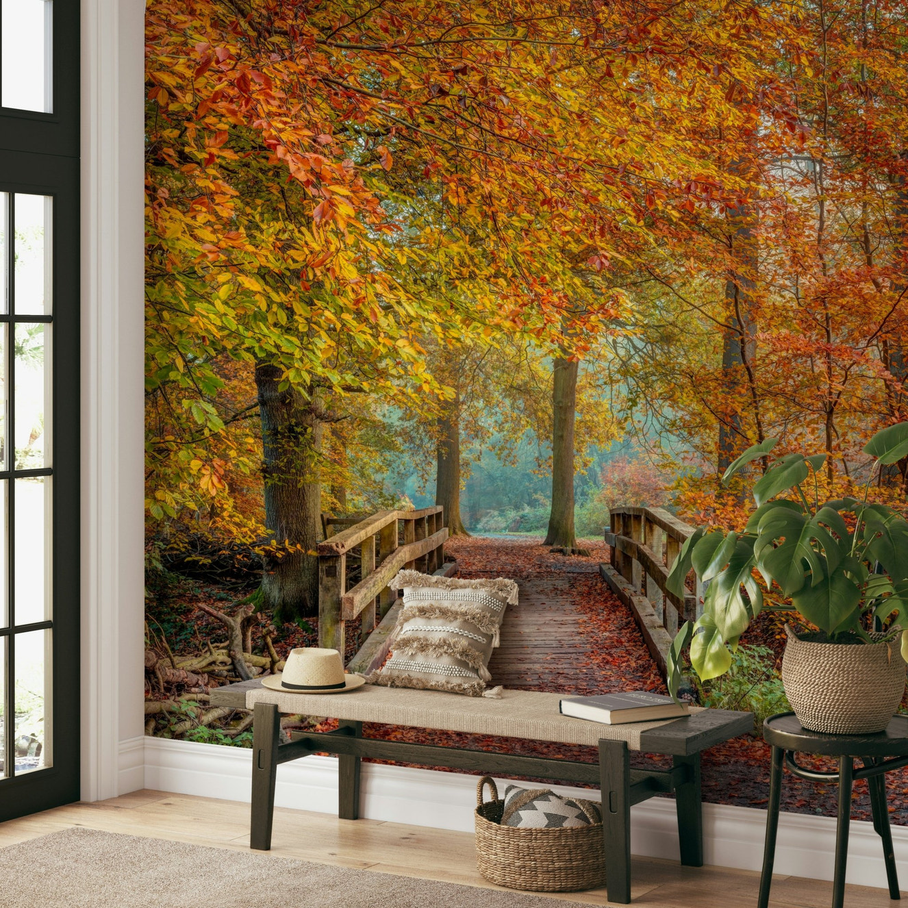 Bridging Seasons Wall Mural