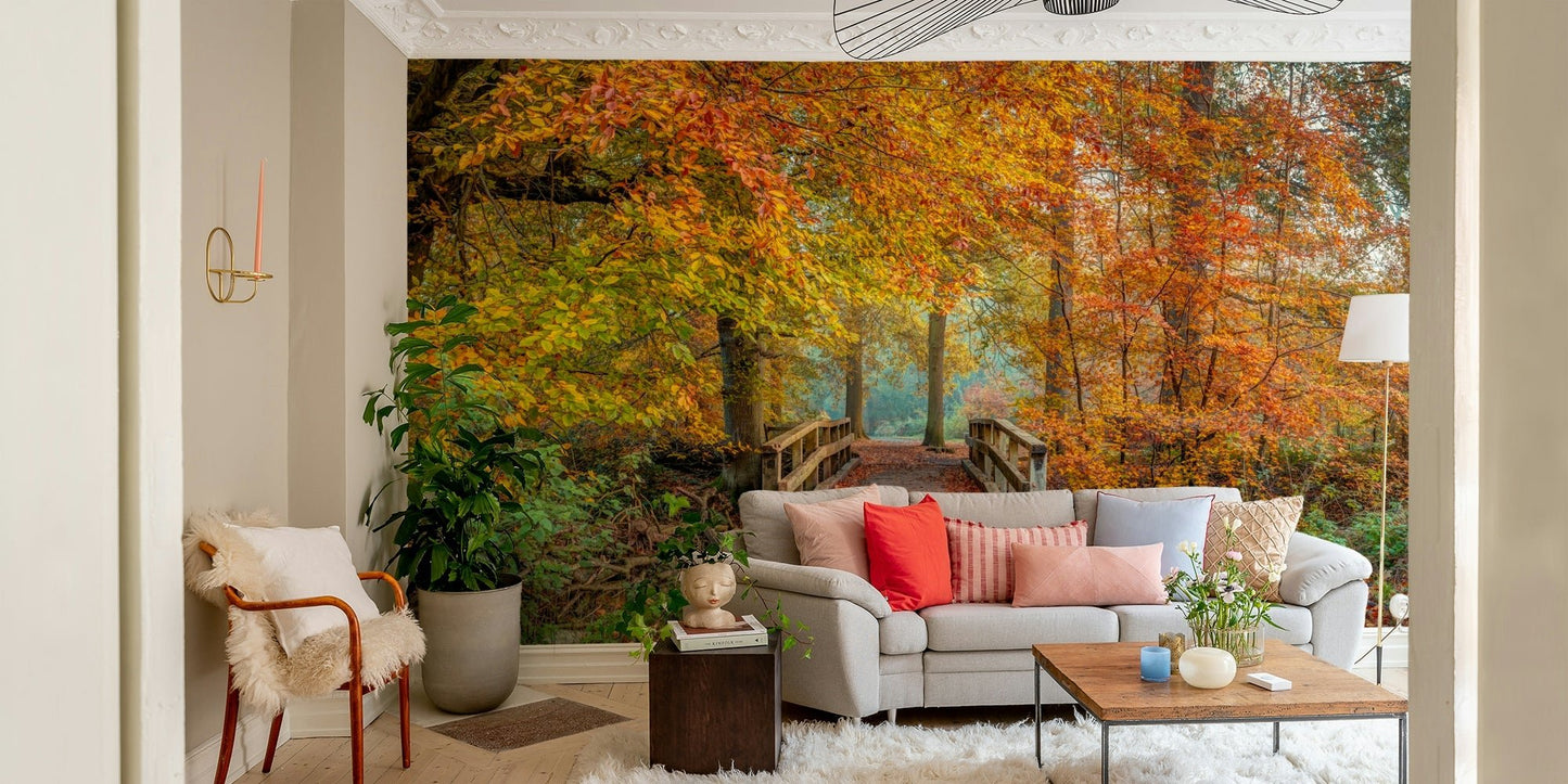 Bridging Seasons Wall Mural