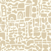 Modern shapes wallpaper.
