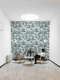 The design has a fresh and airy appearance.
