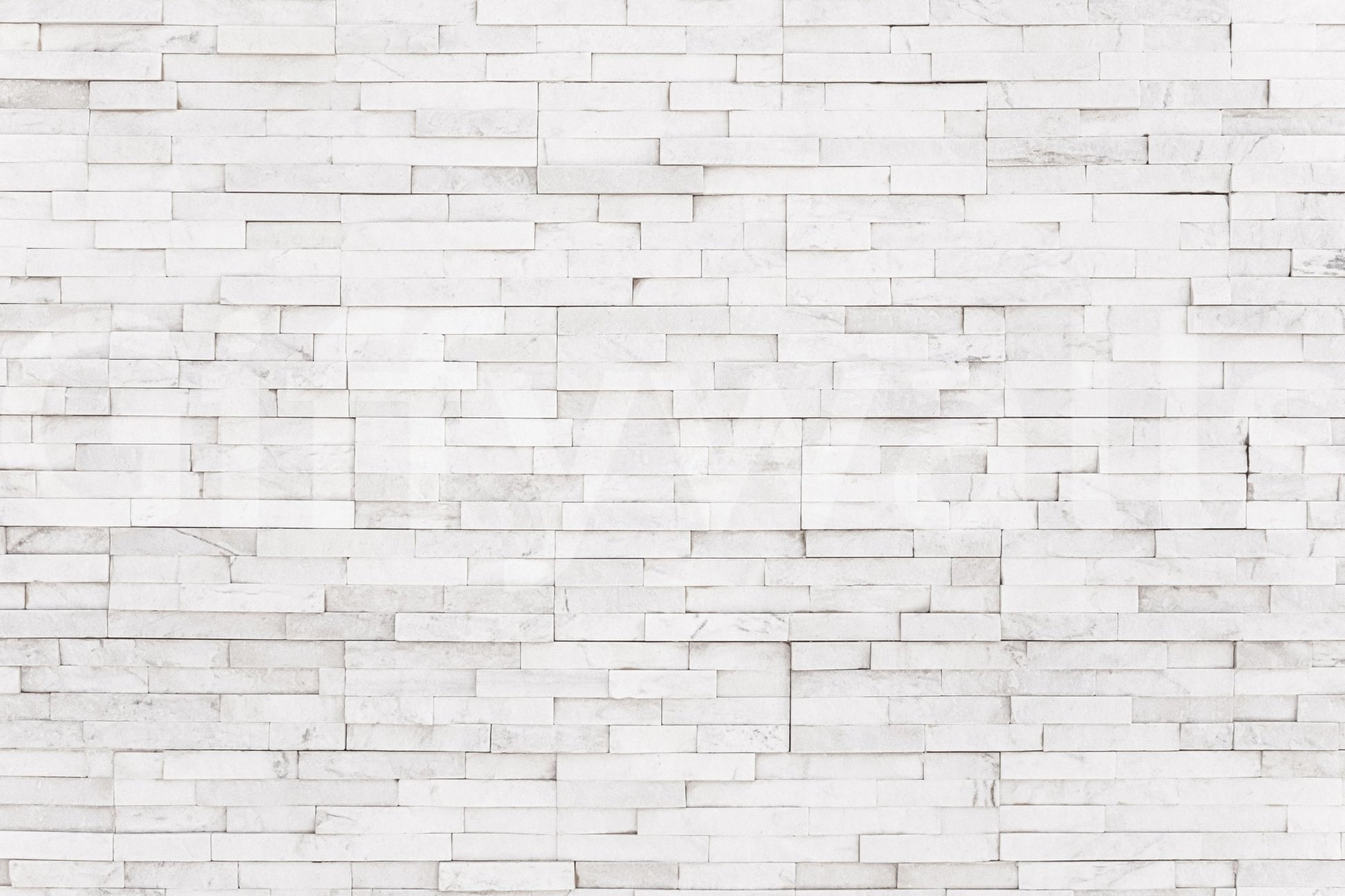 Bright Stacked Stone wallpaper in a contemporary bathroom.