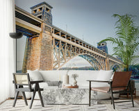 Britannia Bridge View Wall Mural