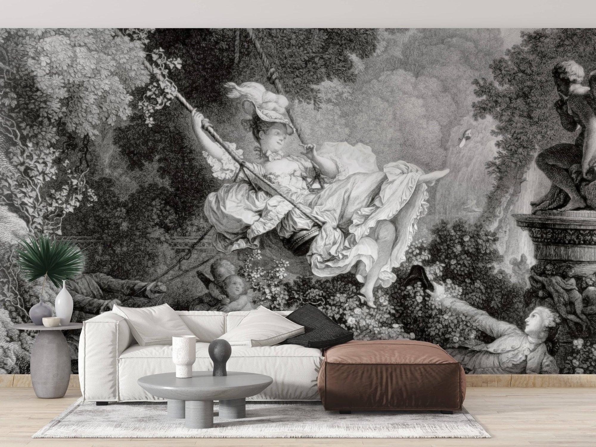 Summer Swings Wallpaper For Living Room - Giffywalls MB12