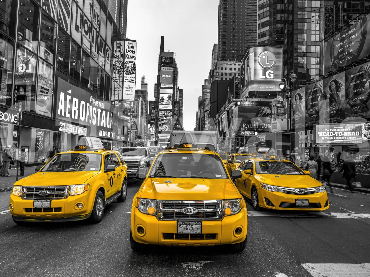 New York City mural bringing the essence of Broadway to your space, GD2322