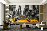 Iconic New York City street scene with bright billboards, GD2322