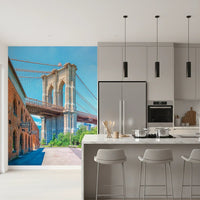 Brooklyn Bridge Vista Wall Mural New York view